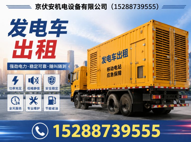 黄冈柴油发电机组出租展示图