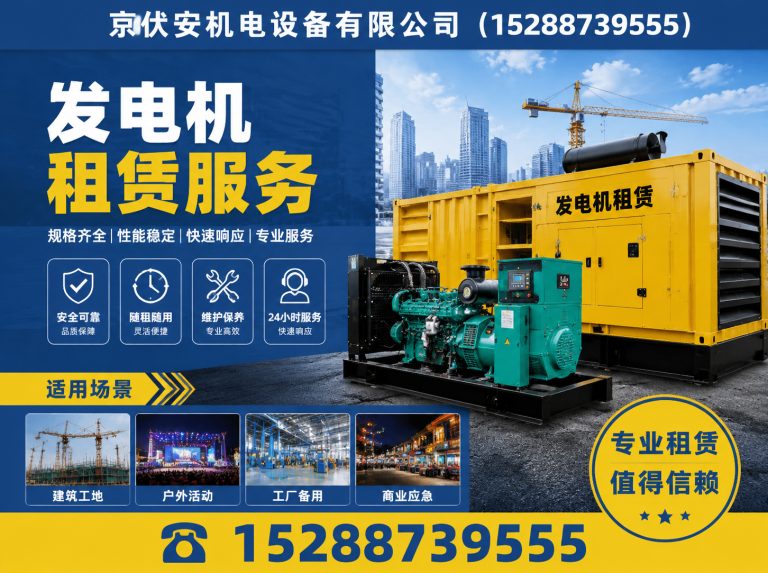 黄冈静音发电车租赁展示图