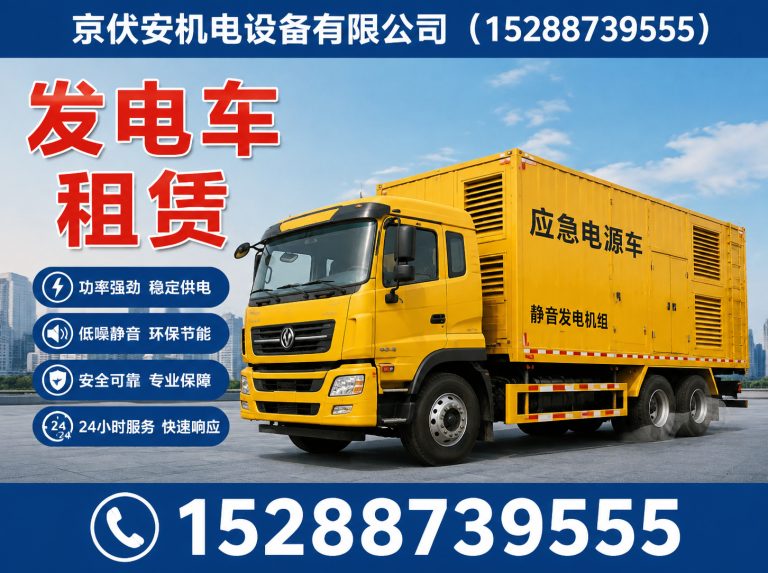 黄冈发电机租赁展示图